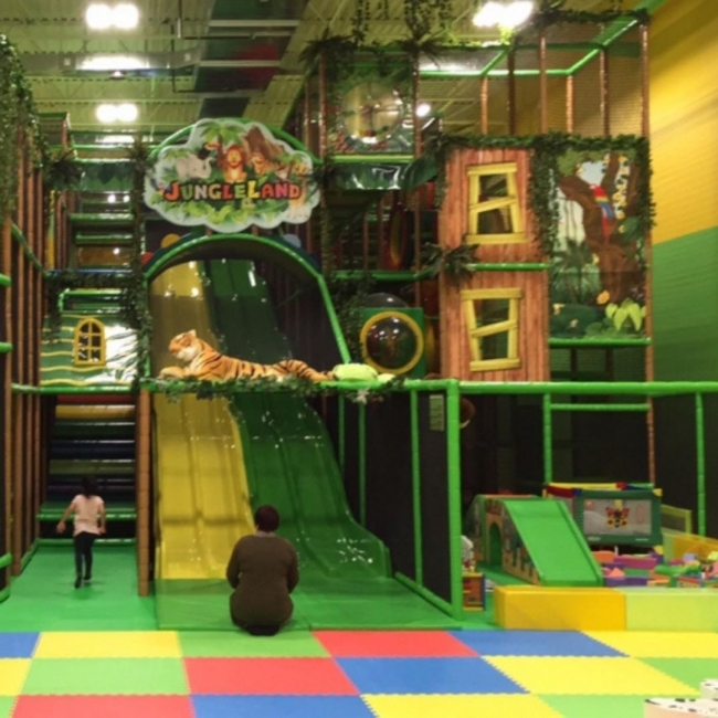 Jungle Land, the best indoor playground in Toronto.